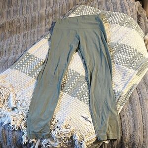 Women’s lululemon green leggings